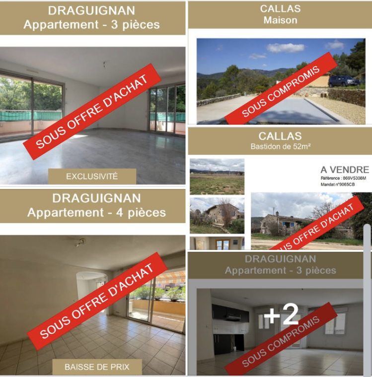 Ce début du mois de mars marque une belle reprise du marché immobilier, avec trois offres d’achat acceptées et trois compromis signés à l'agence FERRAN ! Nos vendeurs et acquéreurs avancent vers la concrétisation de leurs projets!  , Trans-en-Provence, Agence Ferran